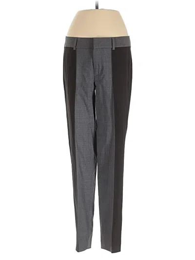 Pre-owned Vince Wool Pants In Gray