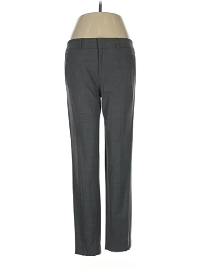 Pre-owned Vince Wool Pants In Gray