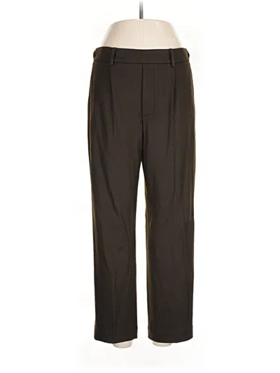 Vince Wool Pants In Green
