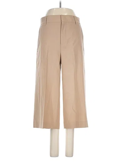 Pre-owned Vince Wool Pants In Tan