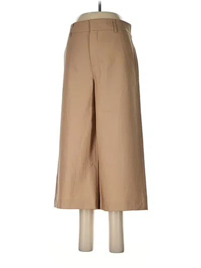 Pre-owned Vince Wool Pants In Tan
