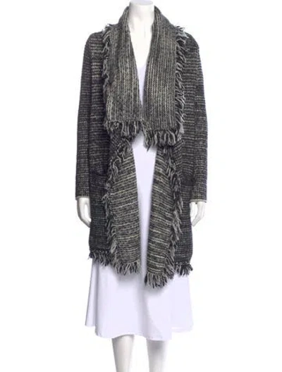 Pre-owned Vince Wool Printed Sweater In Neutral