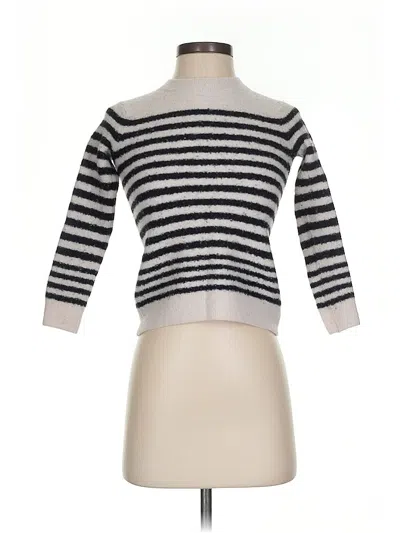 Pre-owned Vince Wool Pullover Sweater In Black