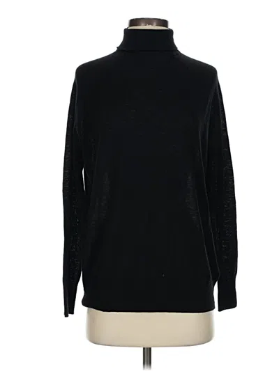 Pre-owned Vince Wool Pullover Sweater In Black