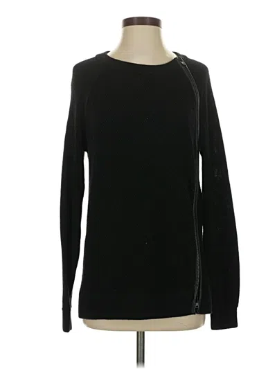 Pre-owned Vince Wool Pullover Sweater In Black
