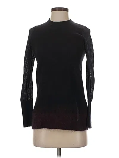 Pre-owned Vince Wool Pullover Sweater In Black