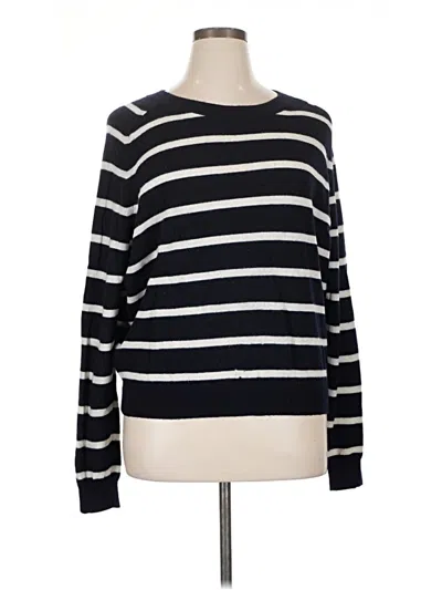 Pre-owned Vince Wool Pullover Sweater In Black