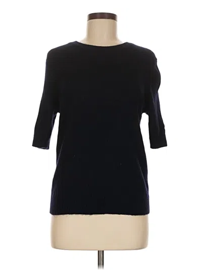 Pre-owned Vince Wool Pullover Sweater In Black