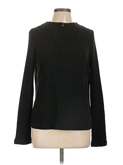 Pre-owned Vince Wool Pullover Sweater In Black