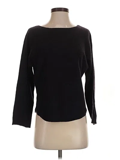 Pre-owned Vince Wool Pullover Sweater In Black