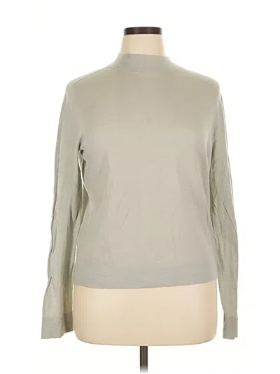 Pre-owned Vince Wool Pullover Sweater In Gray