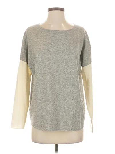 Pre-owned Vince Wool Pullover Sweater In Gray