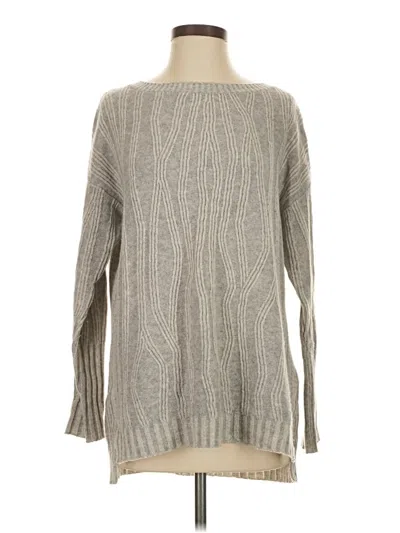 Pre-owned Vince Wool Pullover Sweater In Gray