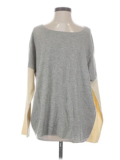 Pre-owned Vince Wool Pullover Sweater In Gray