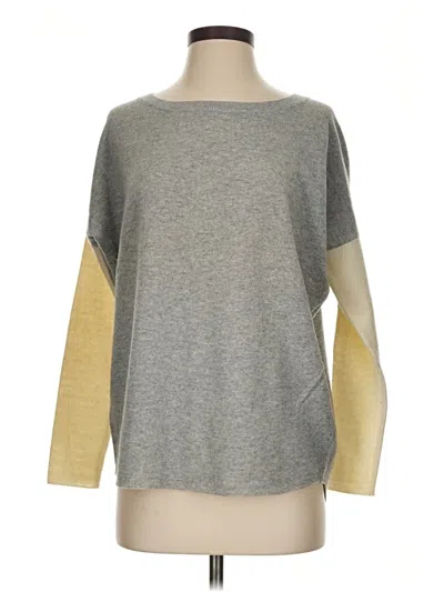 Pre-owned Vince Wool Pullover Sweater In Gray