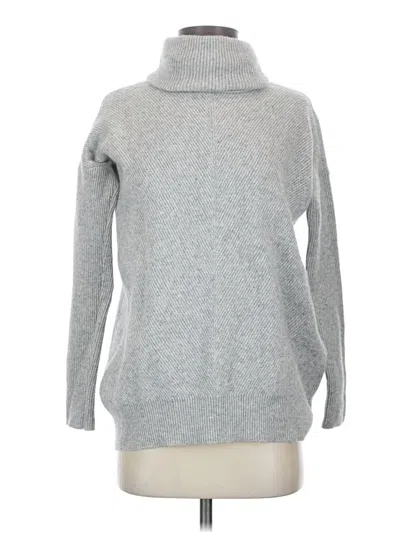 Pre-owned Vince Wool Pullover Sweater In Gray