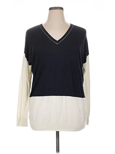 Pre-owned Vince Wool Pullover Sweater In Ivory