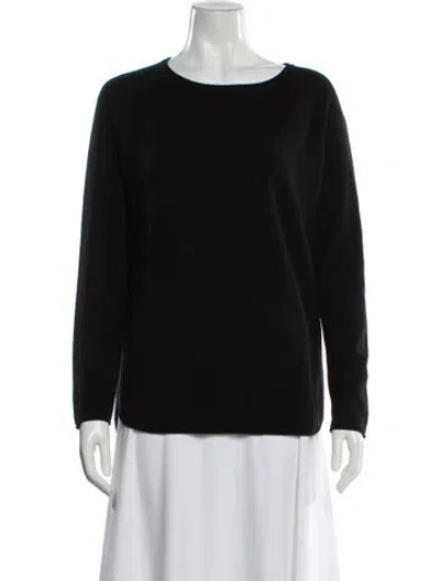 Pre-owned Vince Wool Scoop Neck Sweater In Gray