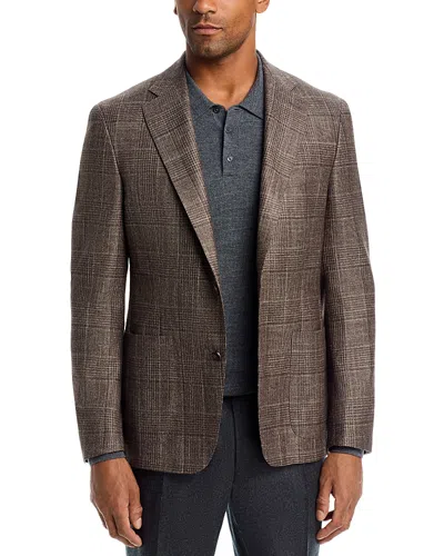 Vince Wool, Silk & Cashmere Sport Coat In Brown