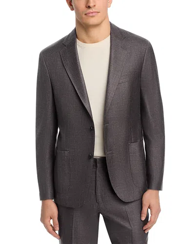 Vince Wool, Silk & Linen Melange Suit Jacket In Gray