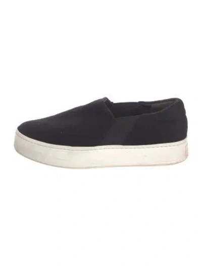 Pre-owned Vince Wool Sneakers In Black