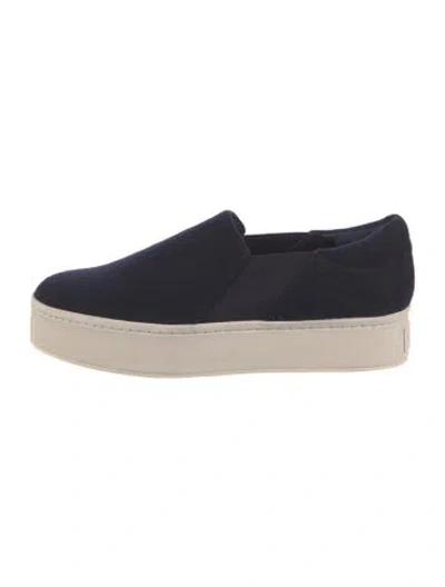 Pre-owned Vince Wool Sneakers In Blue