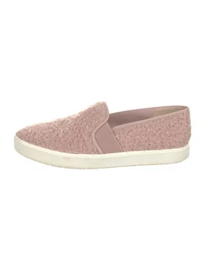 Pre-owned Vince Wool Sneakers In Pink