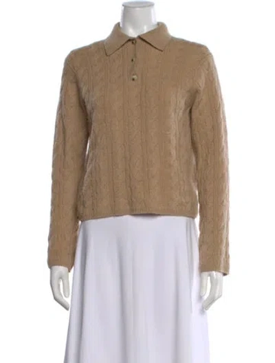 Pre-owned Vince Wool Sweater In Brown
