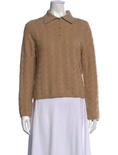 Pre-owned Vince Wool Sweater In Brown