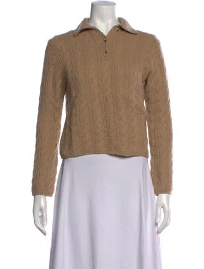 Pre-owned Vince Wool Sweater In Brown