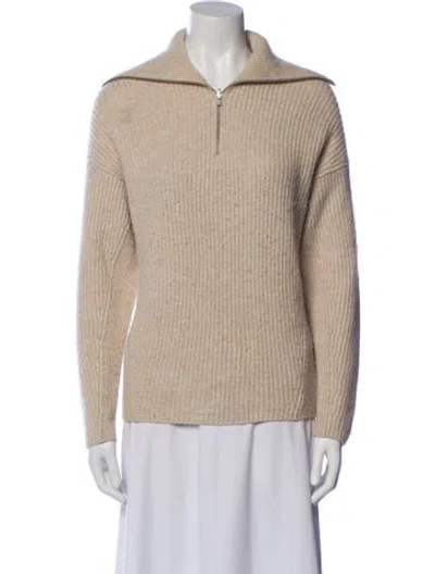 Pre-owned Vince Wool Sweater In Neutral