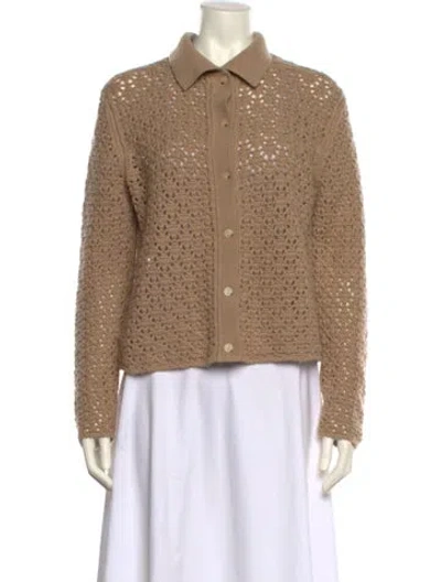 Pre-owned Vince Wool Sweater In Neutral