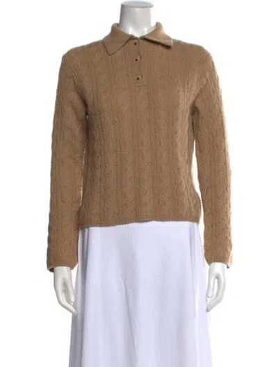 Pre-owned Vince Wool Sweater In Neutral