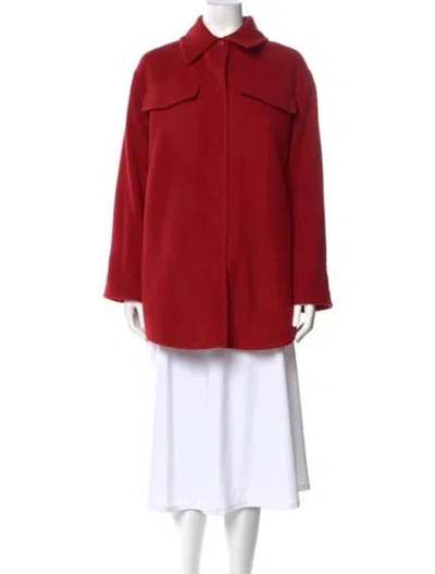 Pre-owned Vince Wool Sweater In Red