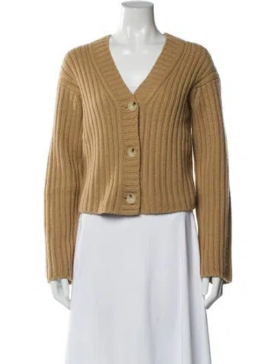 Pre-owned Vince Wool Sweater In Yellow