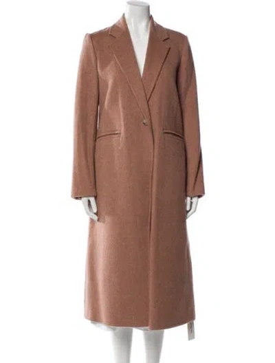 Pre-owned Vince Wool Trench Coat In Neutral