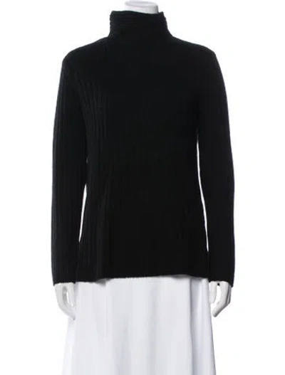 Pre-owned Vince Wool Turtleneck Sweater W/ Tags In Blue