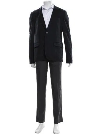 Pre-owned Vince Wool Two-piece Blazer In Blue