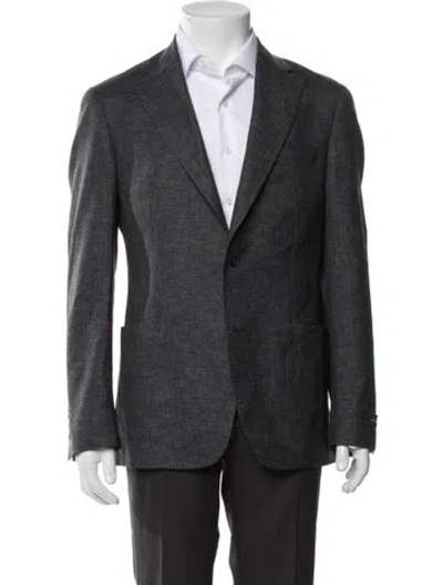 Pre-owned Vince Wool Two-piece Blazer In Gray