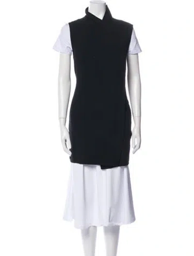 Pre-owned Vince Wool Vest In Blue