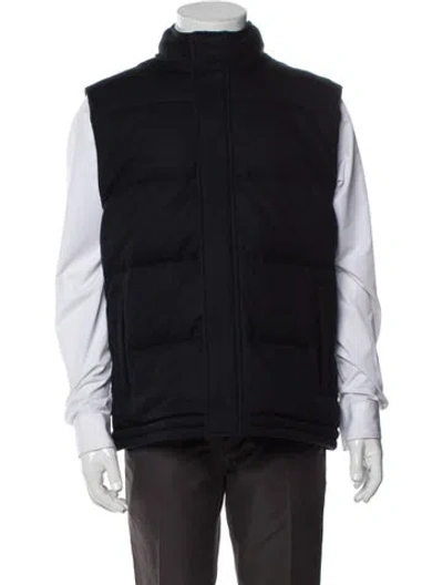 Pre-owned Vince Wool Vest In Gray