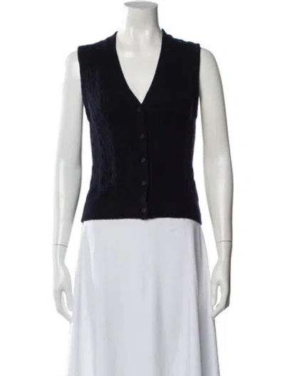 Pre-owned Vince Wool Vest W/ Tags In Multi