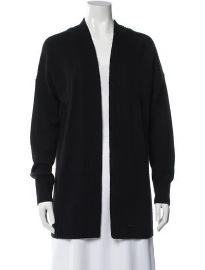 Pre-owned Vince Wool V-neck Sweater In Black