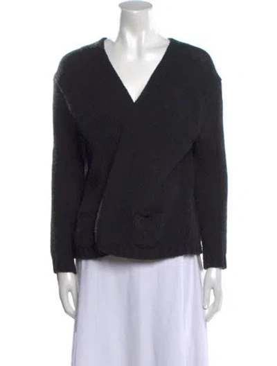 Pre-owned Vince Wool V-neck Sweater In Multi