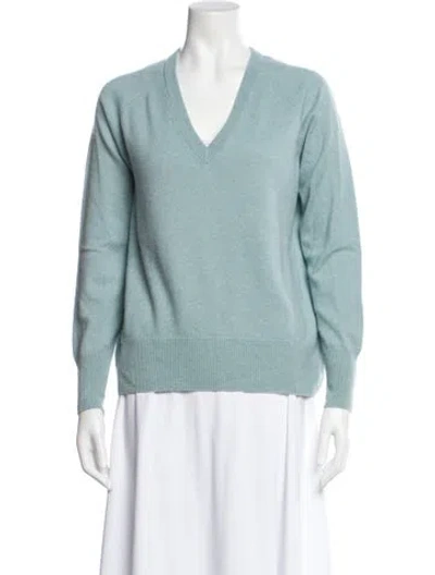 Pre-owned Vince Wool V-neck Sweater In Multi