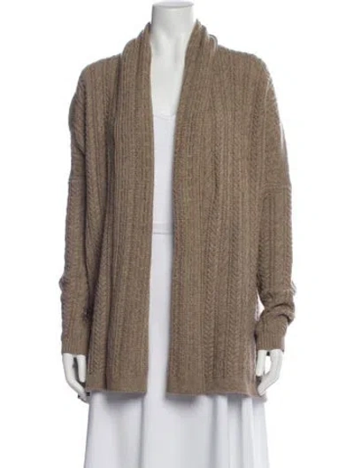 Pre-owned Vince Wool V-neck Sweater In Neutral