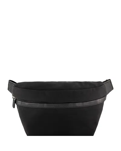 Vince Zip Nylon Sling Bag In Pattern