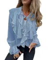 Vincent Blouse In Blue
