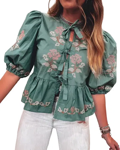 Vincent Blouse In Brown
