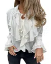 Vincent Blouse In White